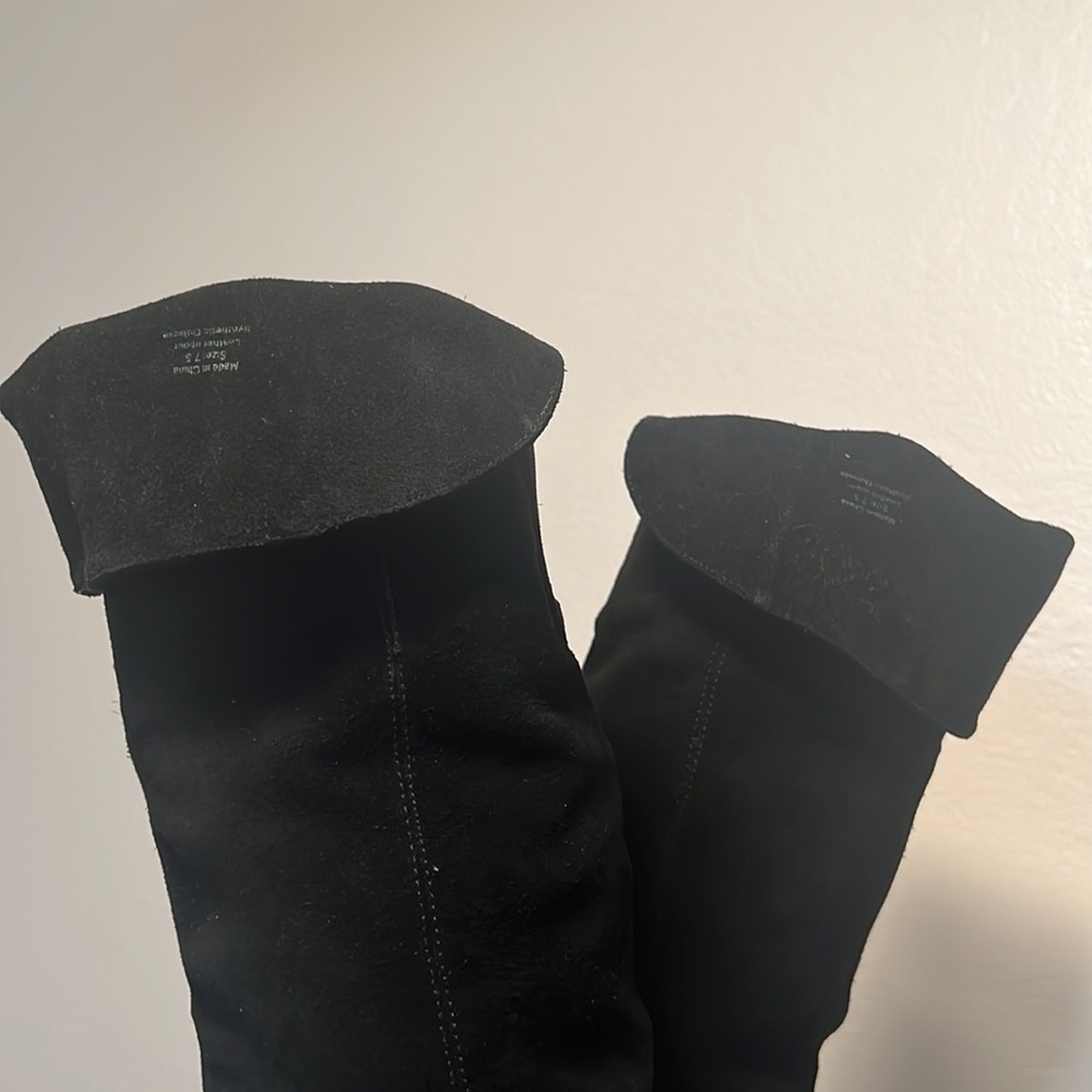 Brand New H by Halston Eliza Over the Knee Suede Stiletto Boots 💋 - Picture 9 of 9